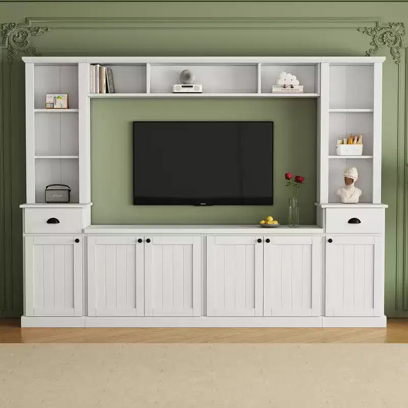 Meuble TV mural avec pont 75, meuble de rangement pour téléviseur