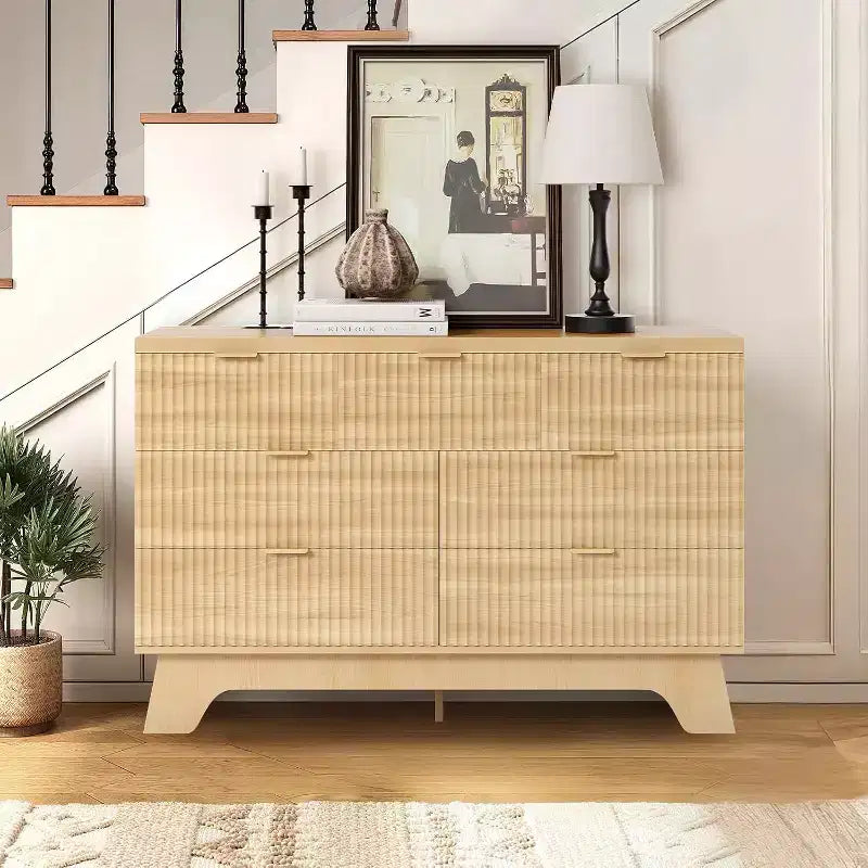 Table de chevet avec tiroir, coiffeuse dorée de style médiéval moderne