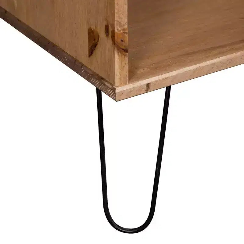 Table basse Table d'appoint Table de bout de canapé Bois massif Pin