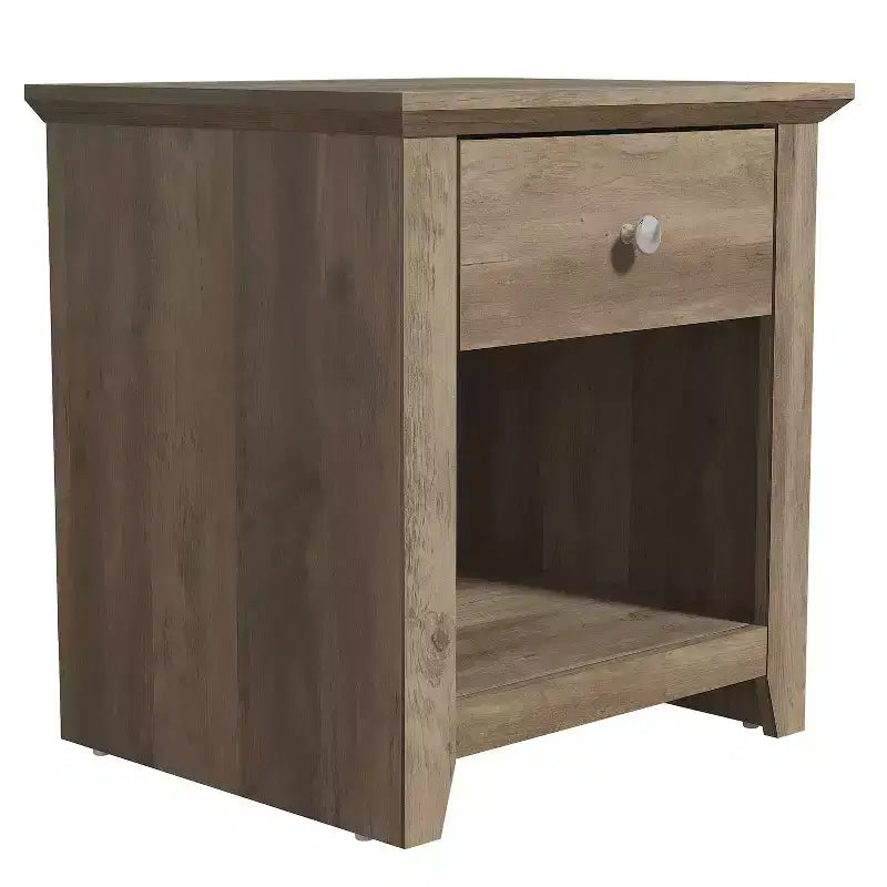Tables de chevet modernes à 1 tiroir avec rangement ouvert