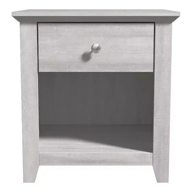 Tables de chevet modernes à 1 tiroir avec rangement ouvert