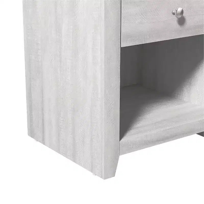 Tables de chevet modernes à 1 tiroir avec rangement ouvert