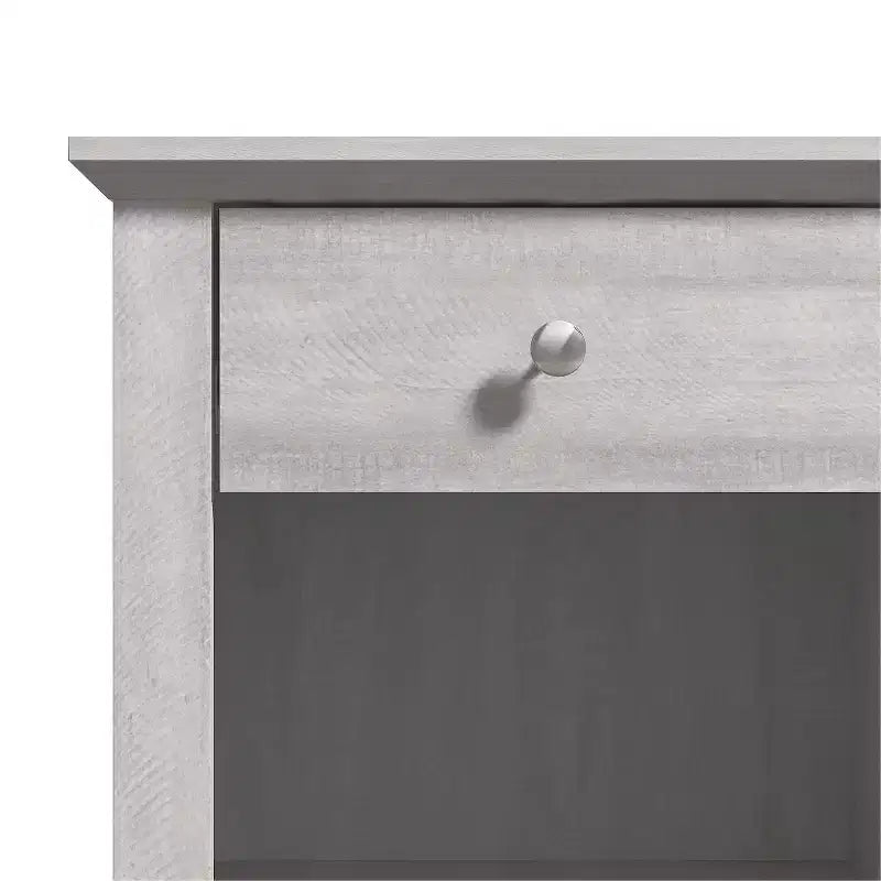 Tables de chevet modernes à 1 tiroir avec rangement ouvert
