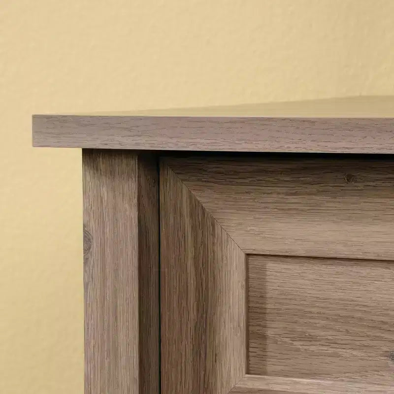 Commode de chambre rustique en bois à 6 tiroirs
