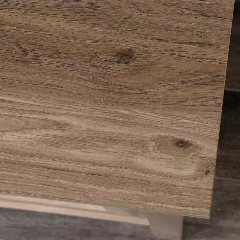 Commode de chambre rustique en bois à 6 tiroirs