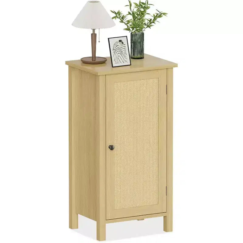 Table de chevet moderne de style ferme, table d'appoint bohème de 40 cm avec tiroir