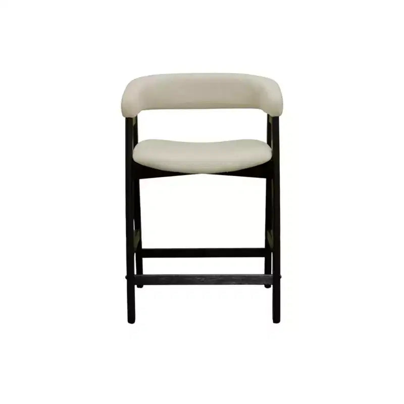 Chaises hauteur comptoir, noir vintage
