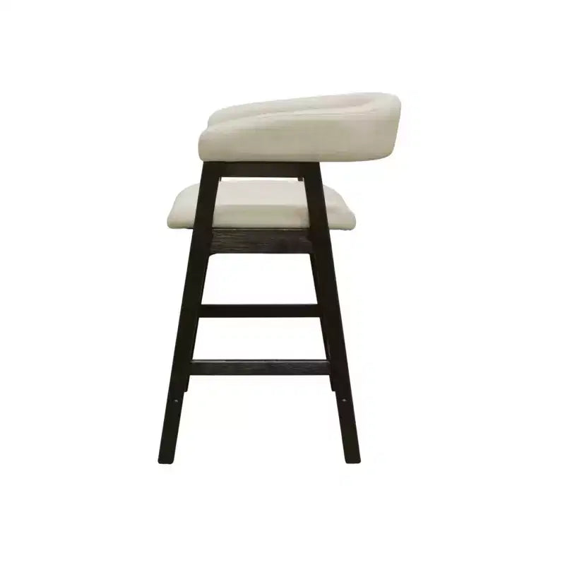 Chaises hauteur comptoir, noir vintage