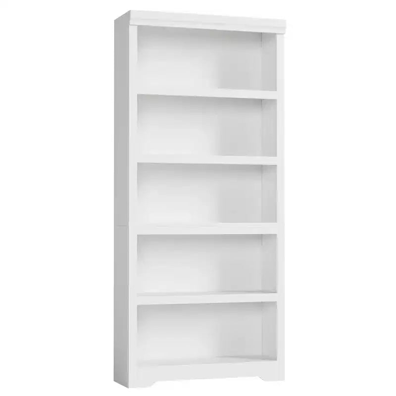 Étagère de ferme à 5 niveaux, bibliothèque haute de 175 cm avec étagères réglables