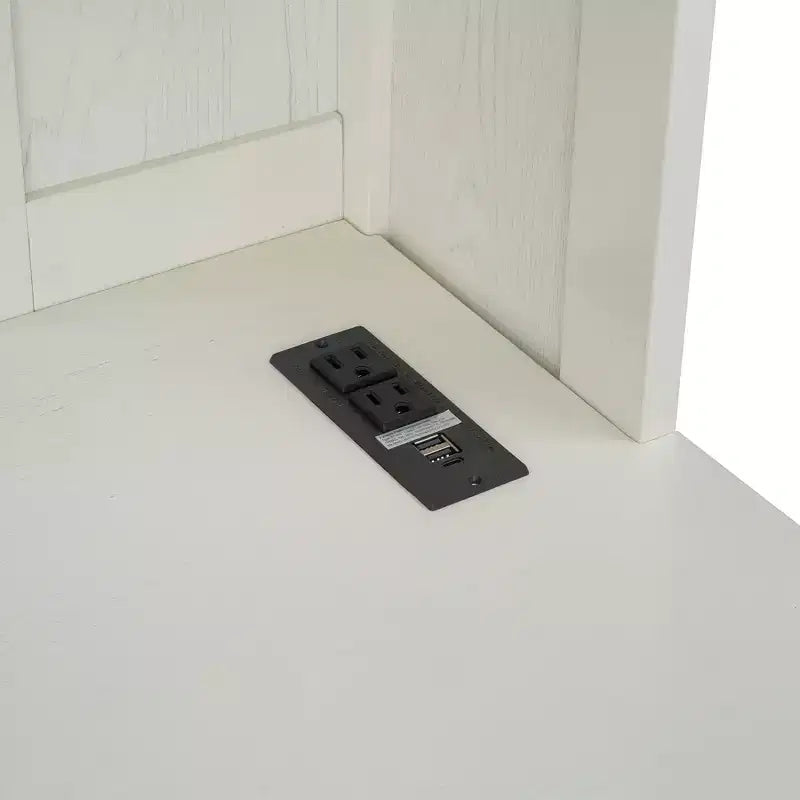 Lit mezzanine tout-en-un simple avec armoire intégrée et bureau