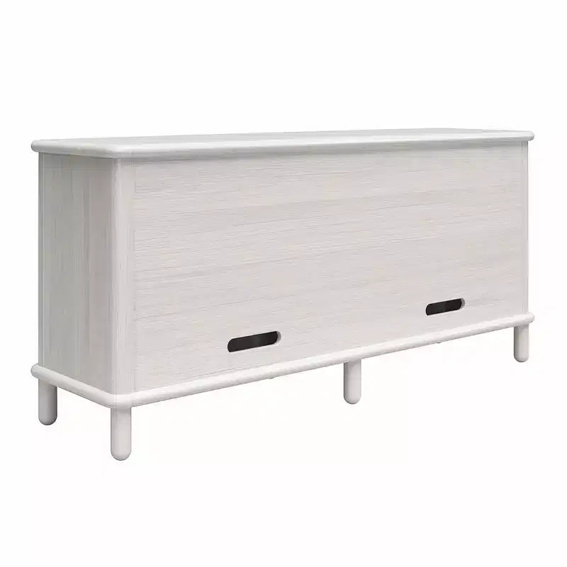 Buffet rustique en bois avec étagères ajustables
